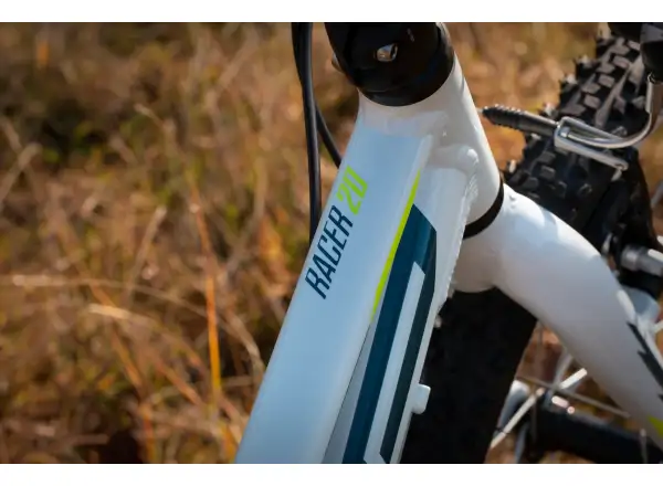Superior Racer XC 20 Gloss White/Blue/NeonYellow children's mountain bike