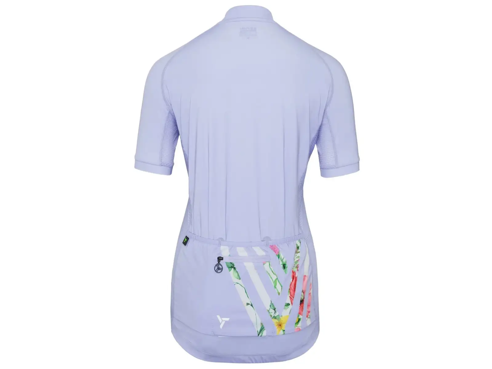Silvini Calnia women's jersey short sleeve Lilac/White