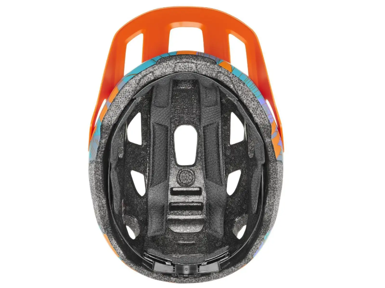 Uvex React Jr. children's helmet Papaya/Camo Matt