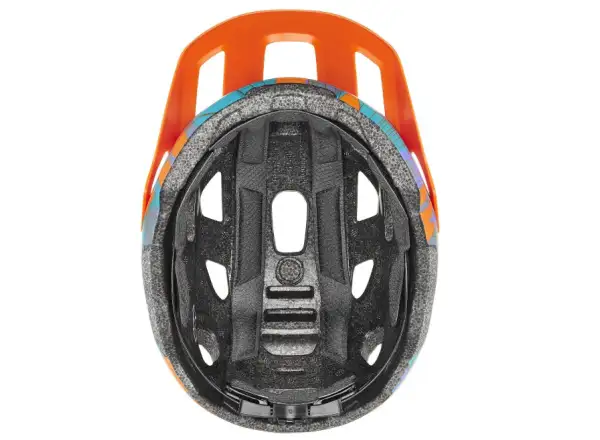 Uvex React Jr. children's helmet Papaya/Camo Matt