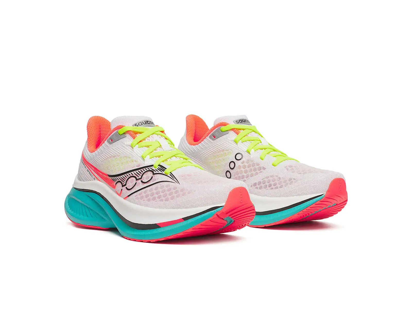 Saucony Endorphin Speed 5 women's running shoes white/mutant