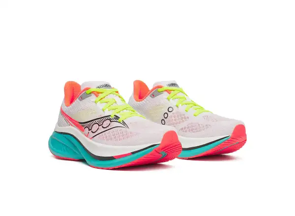 Saucony Endorphin Speed 5 women's running shoes white/mutant