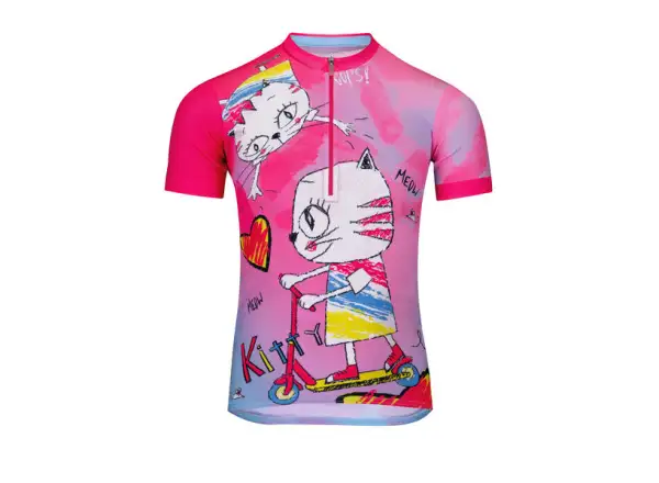 Etape Rio kids jersey short sleeve pink