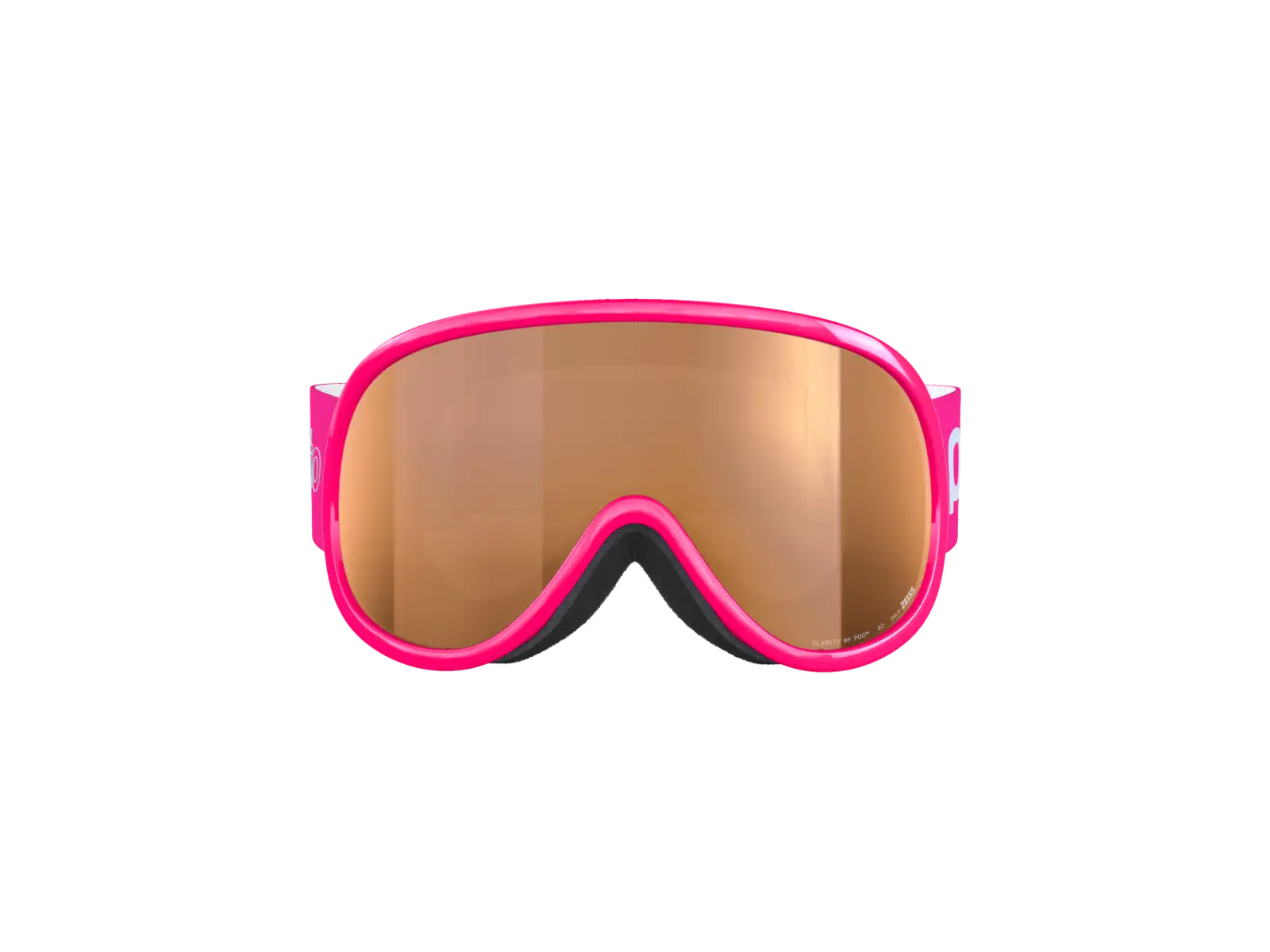 POC POCito Retina children's ski goggles Fluorescent Pink/Partly Sunny Light Orange