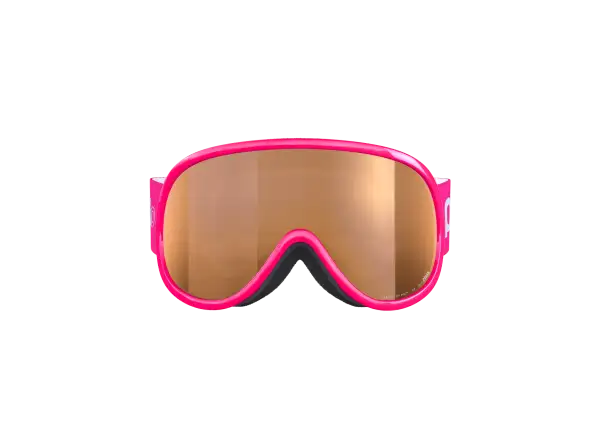 POC POCito Retina children's ski goggles Fluorescent Pink/Partly Sunny Light Orange