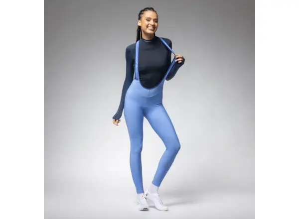 Alé Klimatik K-Atmo 3.0 women's winter bib tights with insert Pale Blue