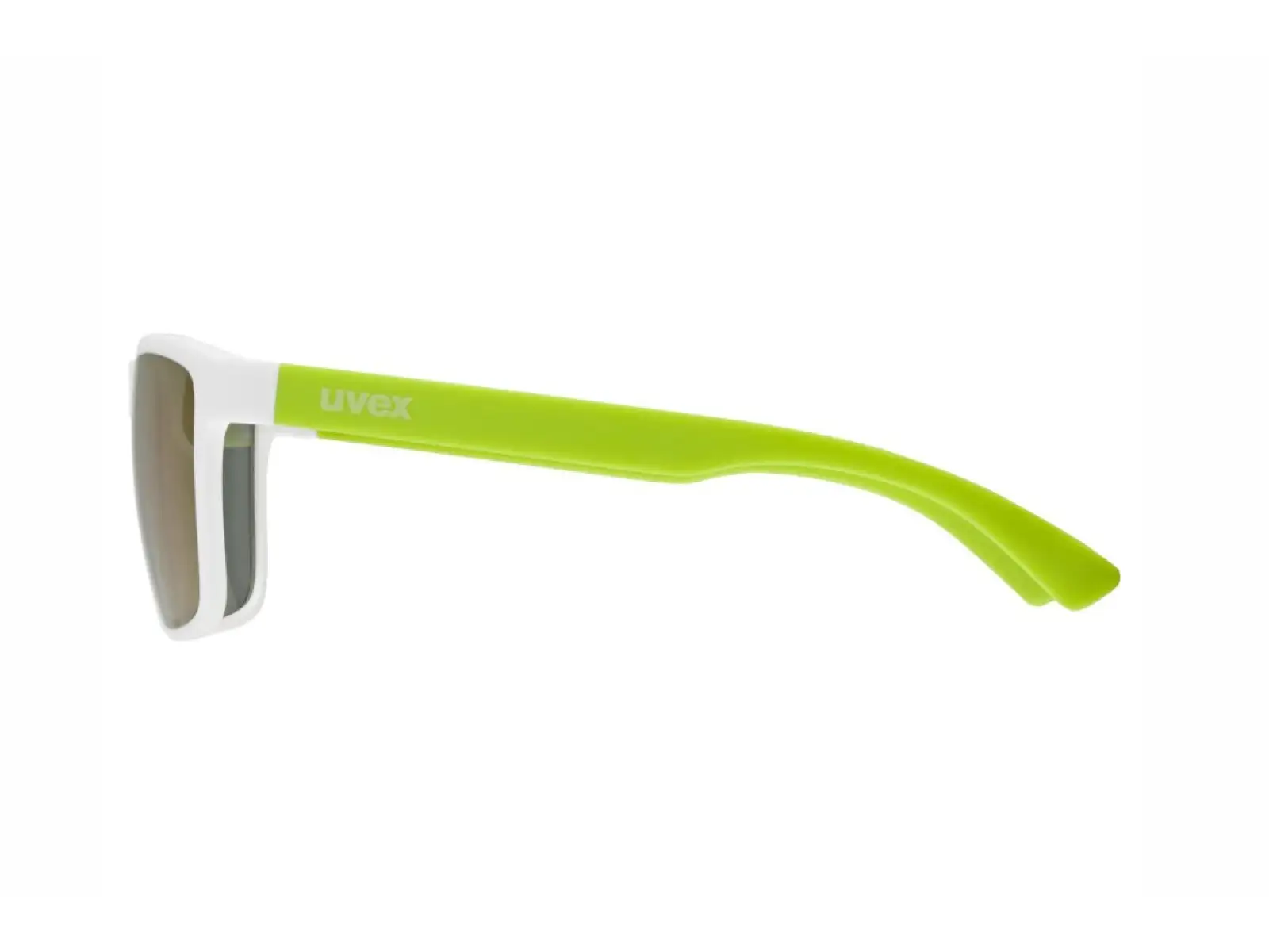 Uvex Rookie children's glasses White/Lime Matt/Mirror Green