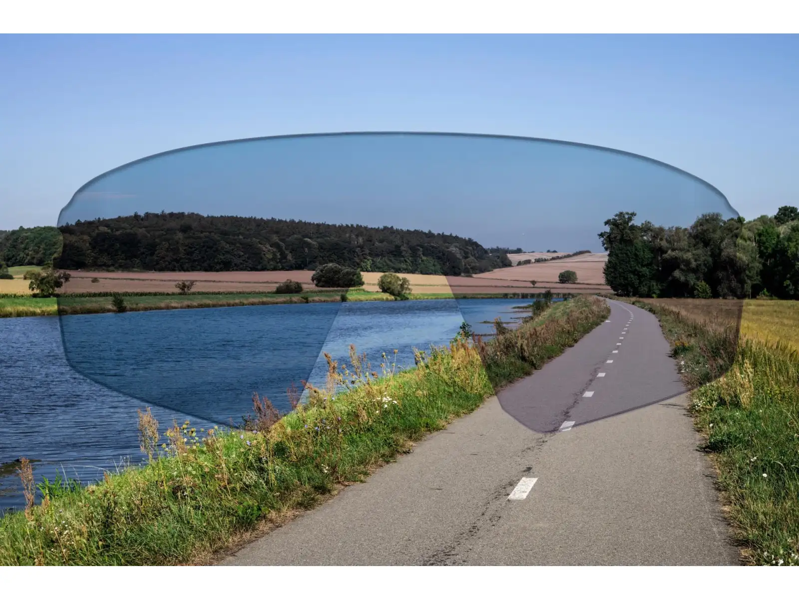 Force Mantra replacement lens mirror black