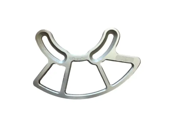 Shaman Racing Defender X EVO chainring protector 32-34t. ISCG 05 silver
