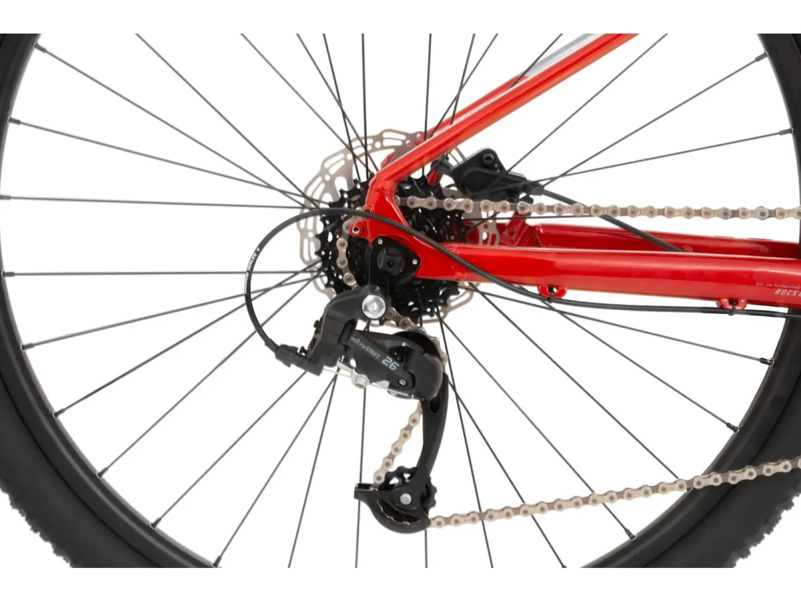 Rock Machine Manhattan 40-29 gloss metallic orange/silver mountain bike