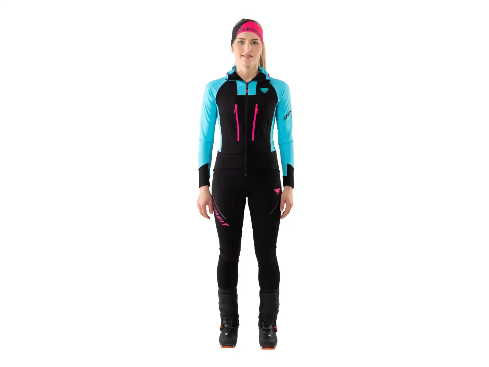 Dynafit Mezzalama Race2 ski touring women's pants black out pink