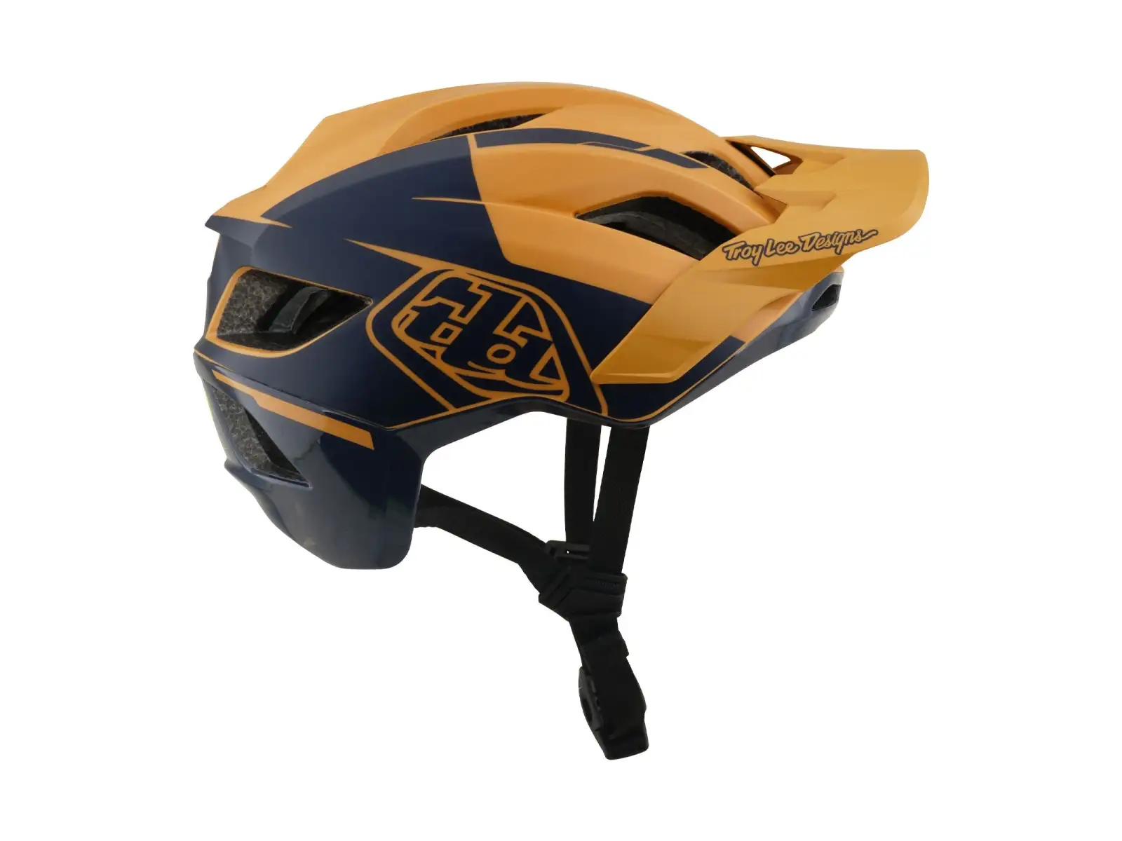 Troy Lee Designs Flowline SE MIPS helmet Hydro Mustard / Black Iris