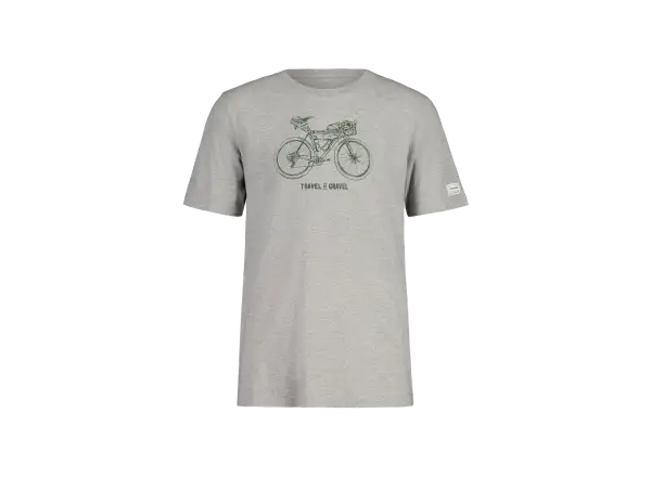 Maloja LagazuoiM. men's short sleeve t-shirt grey melange