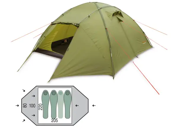 Pinguin Tornado 3 Dural Tent 3 persons