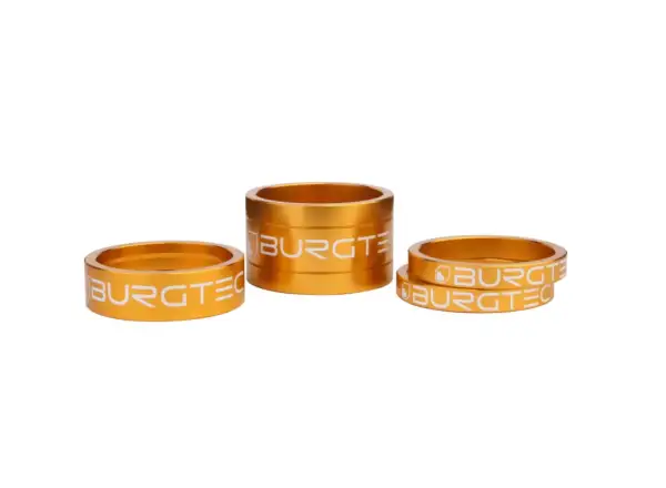 Burgtec Spacer Kit 5/5/10/20 mm gold