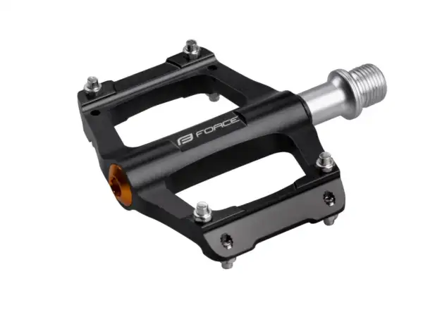 Force Grit aluminum pedals industrial bearings Black