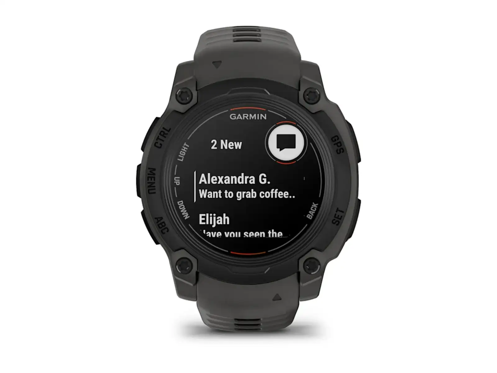 Garmin Instinct E 40 mm smartwatch Black/Charcoal strap