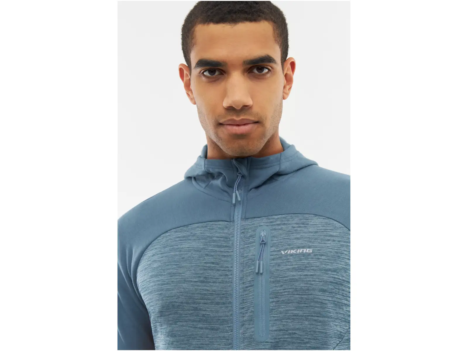 Viking Delmore men's hoodie Grey/orange