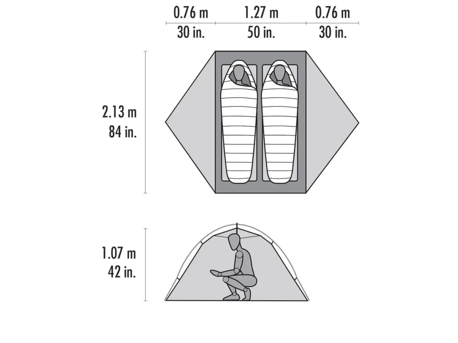 MSR Access 2 2-Person Expedition Tent