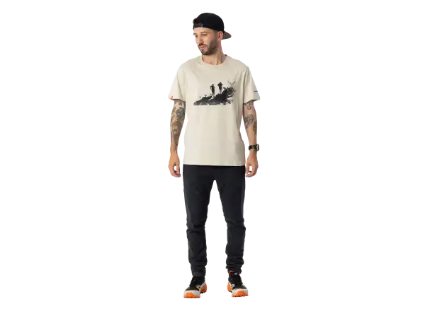 Dynafit Graphic Cotton men's T-shirt short sleeve Overcast/Runners