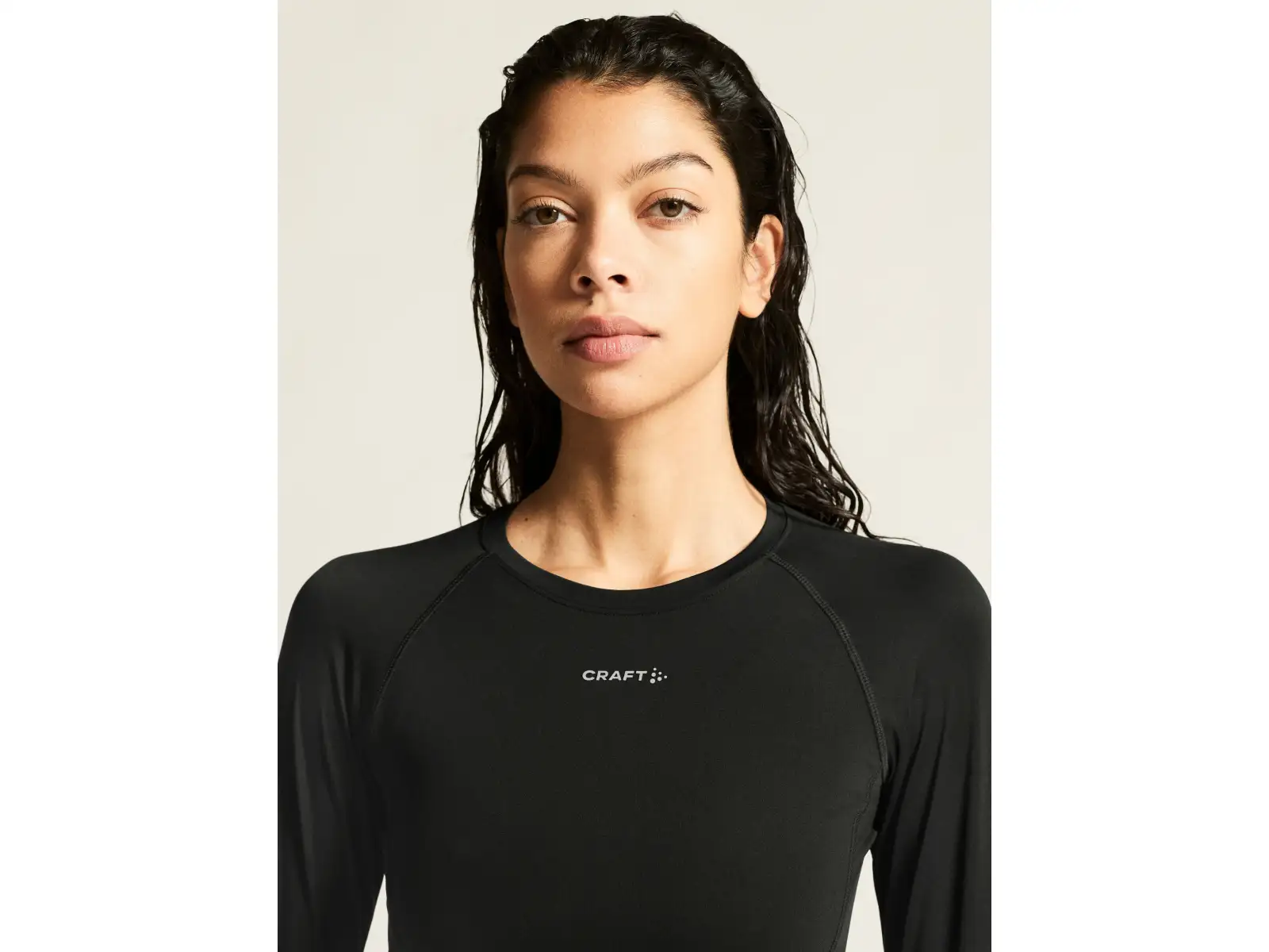 Craft Hypervent Tight women's long-sleeve shirt black