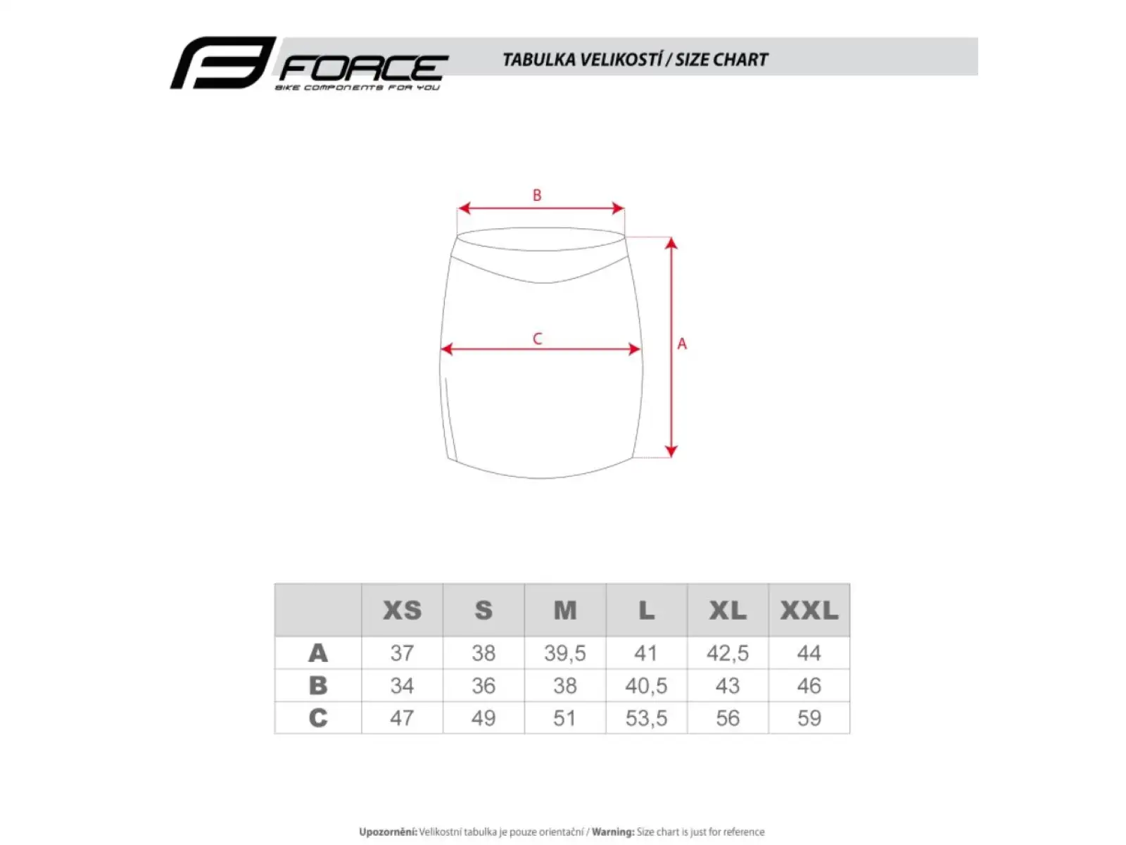 Force Outdoor women's skirt black