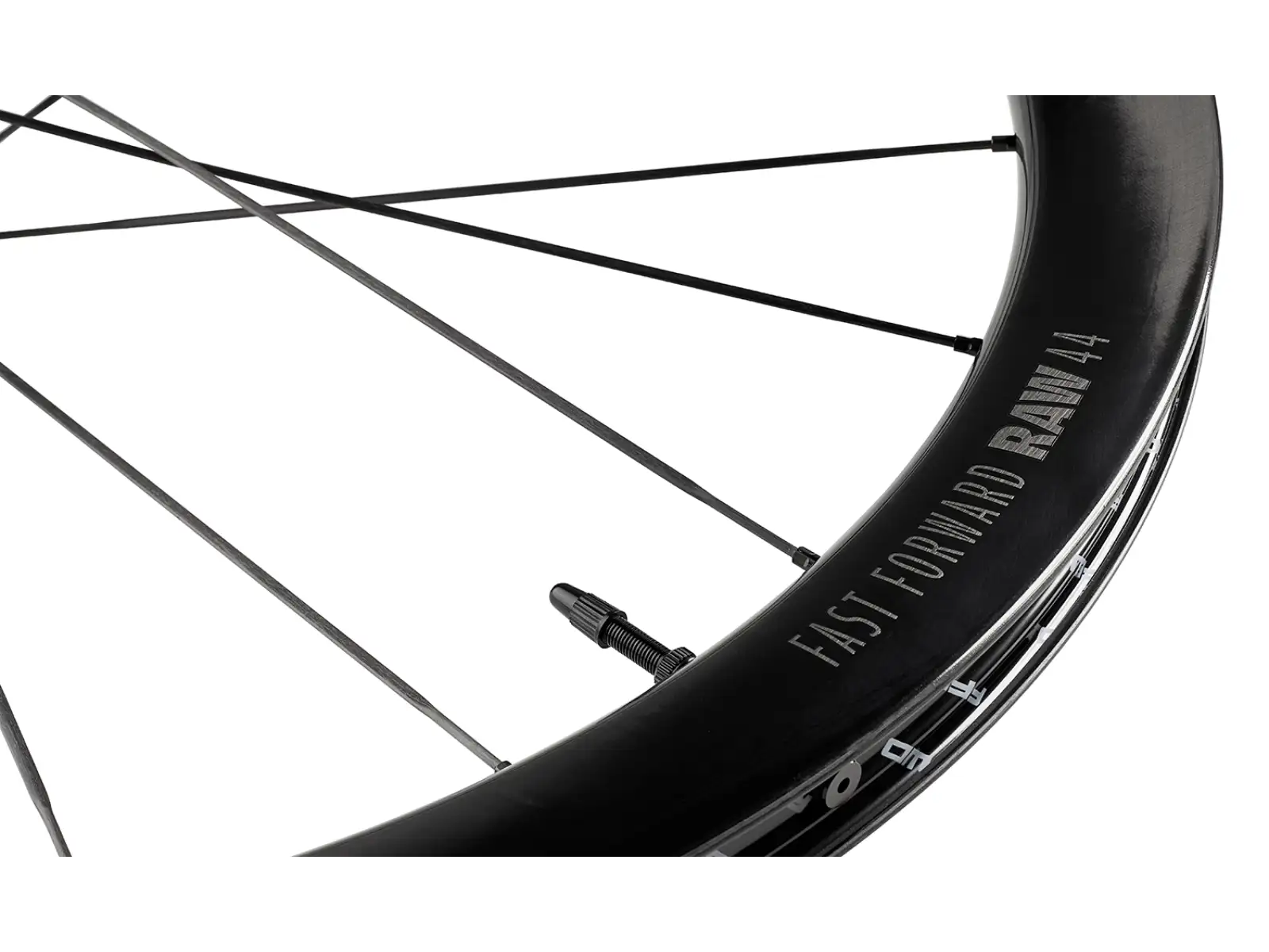 FFWD RAW CS 44 road wheelset Gloss Black