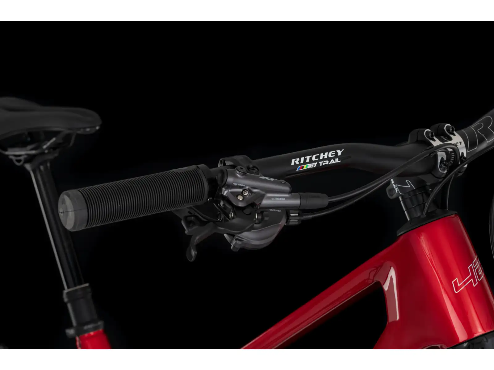 4Ever Volcanno Vesuv full-suspension mountain bike Flame Red/Hologram