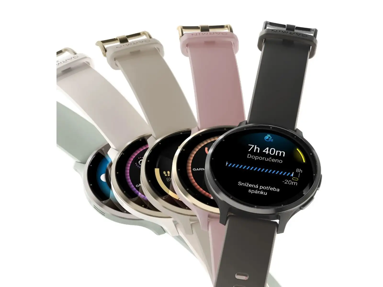 Garmin Venu 3S smart watch Soft Gold/Dust Rose