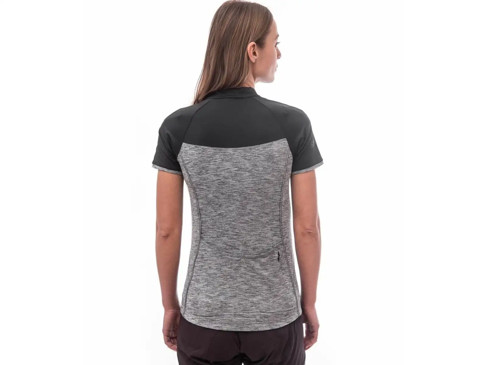 Sensor Cyklo Motion women's jersey short sleeve grey/black