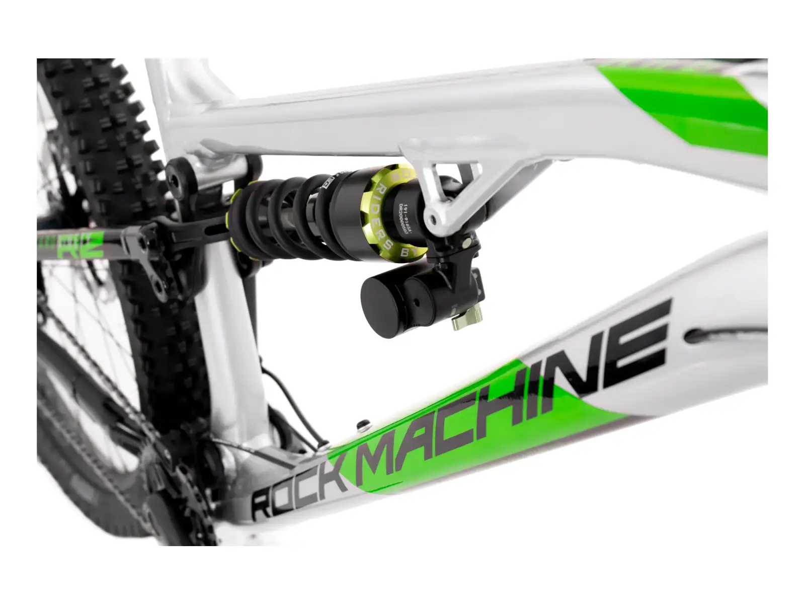Rock Machine Blizzard 90-297 RZ mountain bike Silver/black SAMPLE