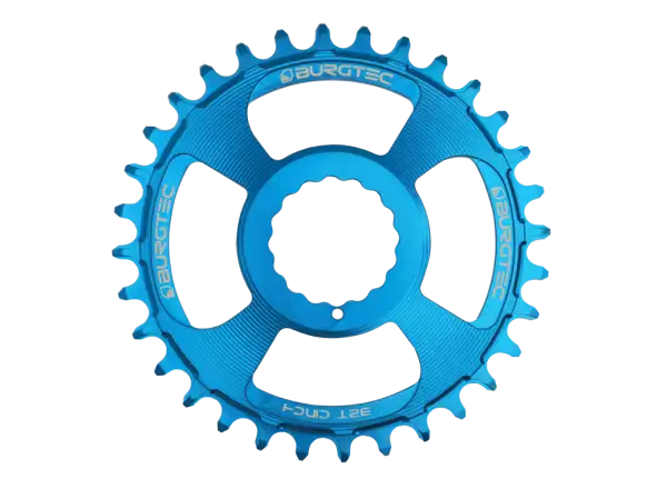 Burgtec Cinch Thick Thin chainring 32 teeth Deep Blue