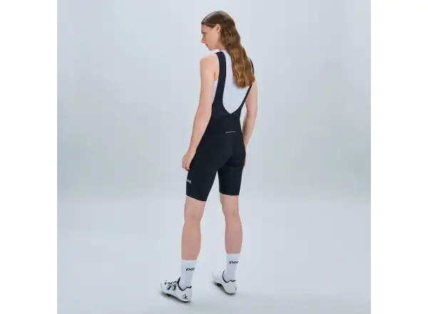 POC Cadence Bib women's shorts with braces and padding Uranium Black