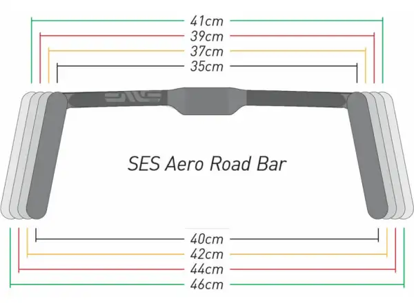 Enve SES Aero Road Compact Drop road handlebars black