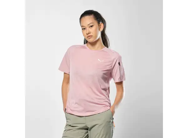 Salewa Puez AM Hyb women's T-shirt short sleeve Zephyr