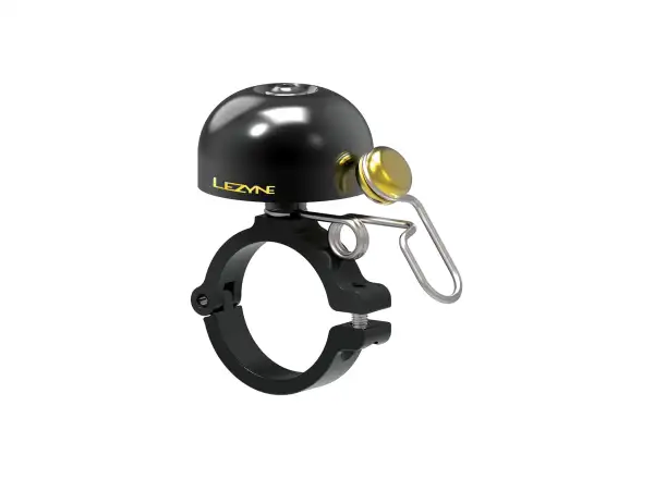 Lezyne Classic Brass Bell Hard Mount black