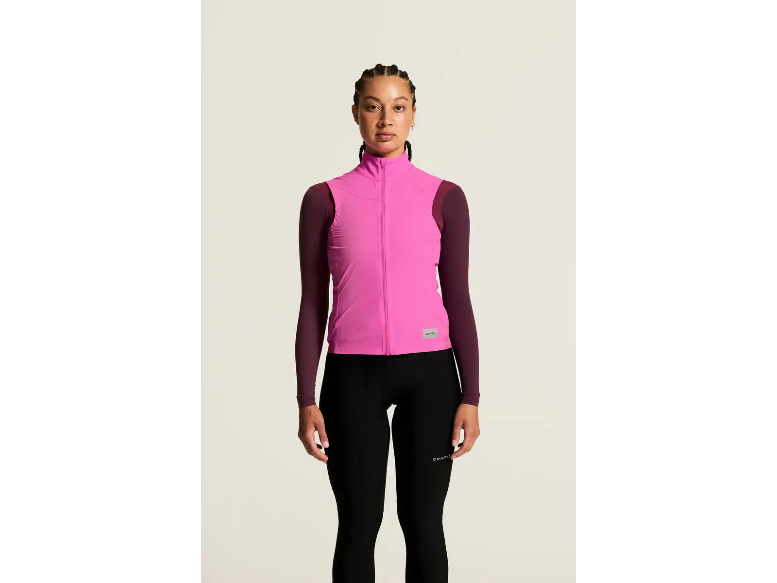 Craft Endur Light Wind women's vest pink