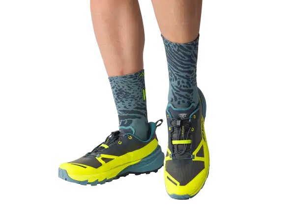 Dynafit Run Wild Crew running socks Smoke Blue