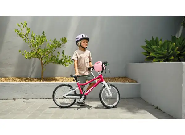 Woom GO 3 Automagic children's bike 16" Hot Pink