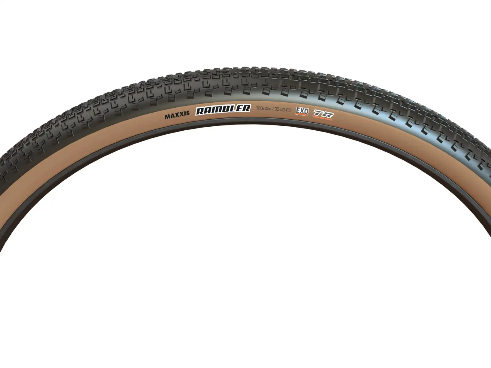 Maxxis Rambler 700x50C EXO TR gravel tire kevlar Tanwall