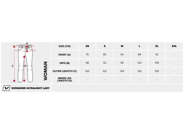 Viking Expander Ultralight women's pants Grey