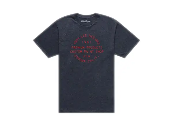 Troy Lee Designs Imprint men's T-shirt short sleeve Black heather