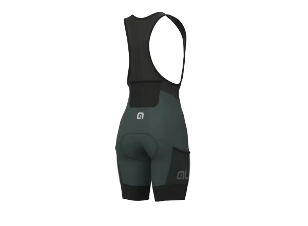 Alé Off Road Gravel women's cycling shorts Green Wood
