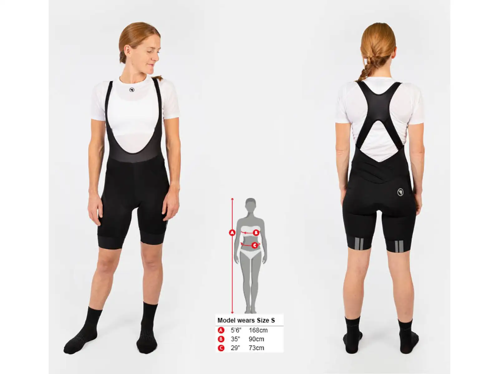Endura FS260-Pro DS women's bib shorts Black