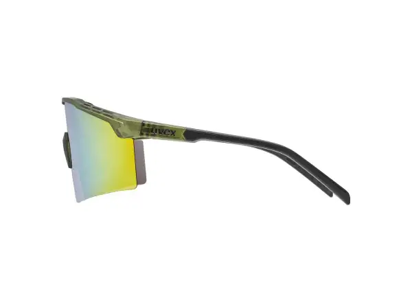 Uvex Flowline sunglasses Olive Matt/Mirror Gold