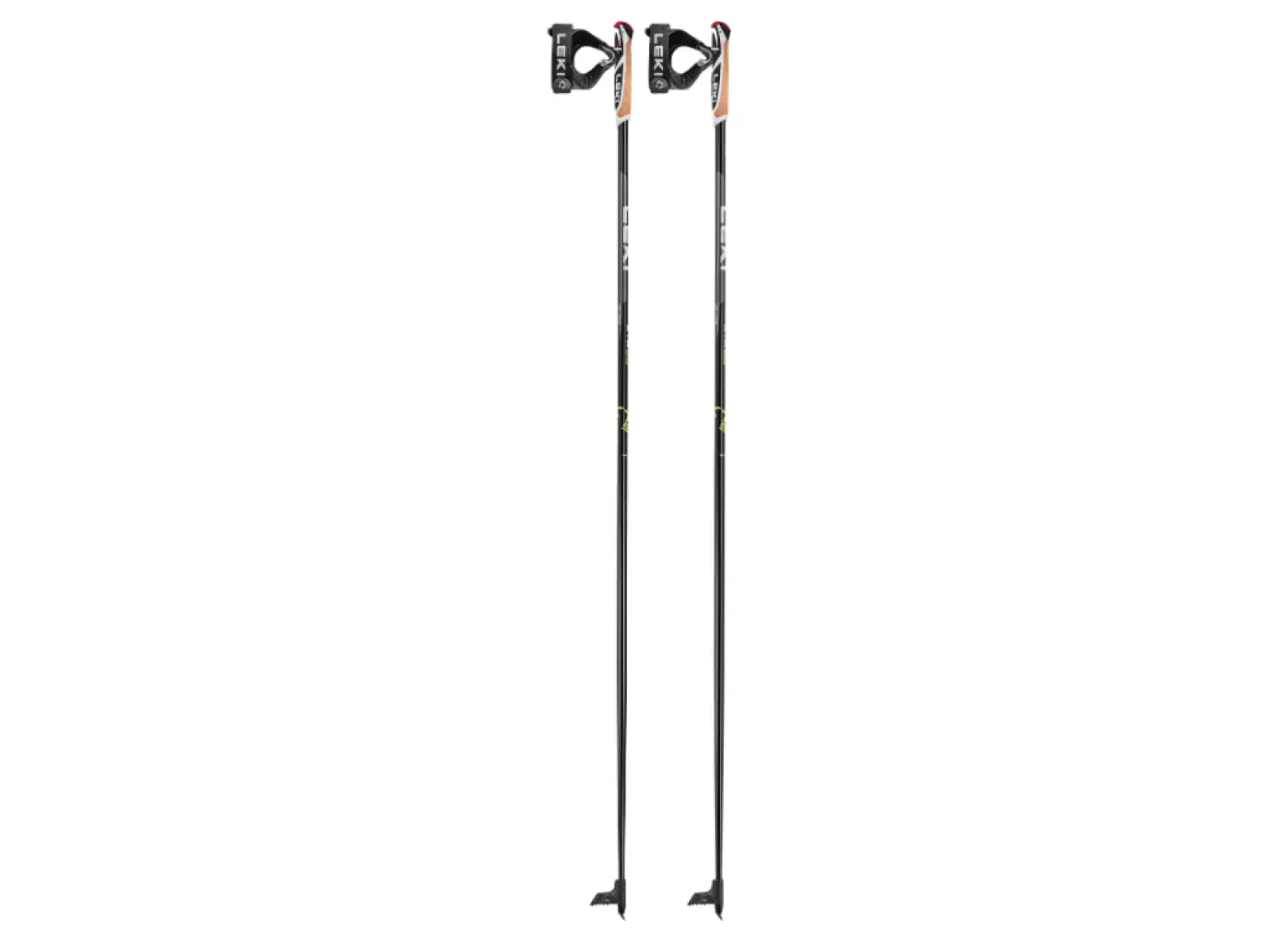 Leki XTA 5.5 Poles cross-country poles Black/White/Neon yellow