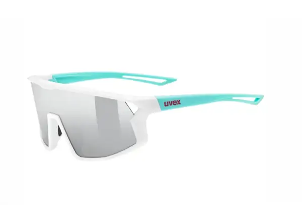 Uvex Skyryse JR. children's goggles White/Green/Mirror Silver