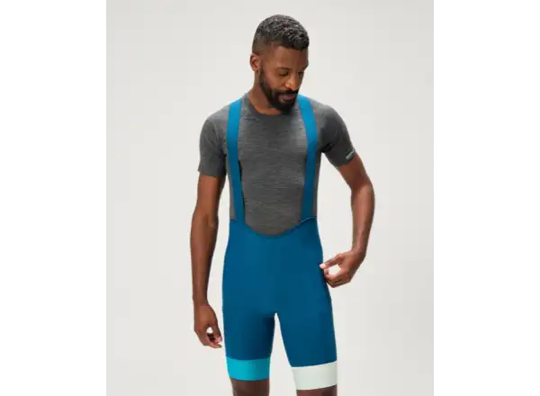 Endura Loop men's cycling shorts with bib Barra Blue
