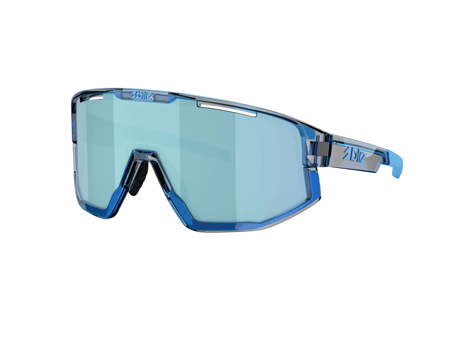 Bliz Fusion Small sunglasses Transparent Blue/Smoke Ice Blue Multi