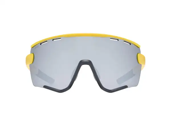 Uvex Sportstyle 236 cycling glasses Set Sunbee Black Mat/Mirror Silver+Clear